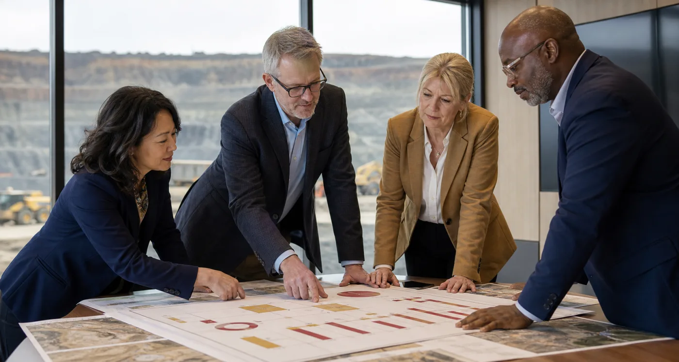 Mining executives planning future workforce requirements